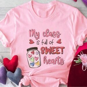 Brand new teacher tshirt for Valentine’s Day